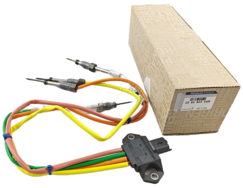 CZUJNIK TEMPERATURY SPALIN RENAULT 1.5 DCI 226582354R ORYGINAŁ