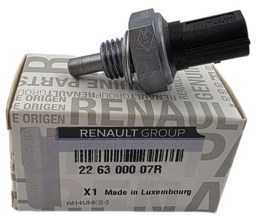 CZUJNIK TEMPERATURY PŁYNU RENAULT 226300007R ORYGINAŁ