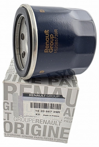 FILTR OLEJU RENAULT DACIA 1.8 HYBRID 152085739R ORYGINAŁ
