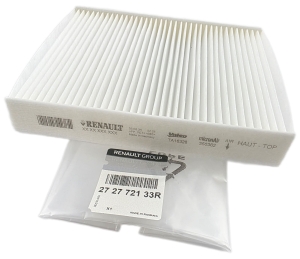 FILTR KABINOWY RENAULT DACIA 272772133R ORYGINAŁ