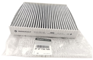 FILTR KABINOWY RENAULT DACIA WĘGLOWY 272773974R ORYGINAŁ CLIO IV CAPTUR