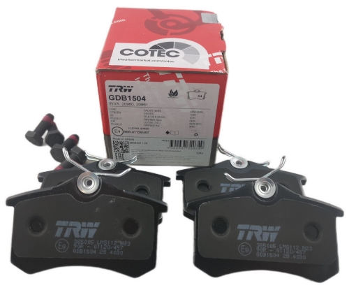 KLOCKI HAMULCOWE TYŁ CITROEN PEUGEOT GDB1504 TRW