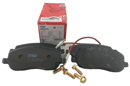 KLOCKI HAMULCOWE PRZÓD CITROEN PEUGEOT GDB1503 TRW
