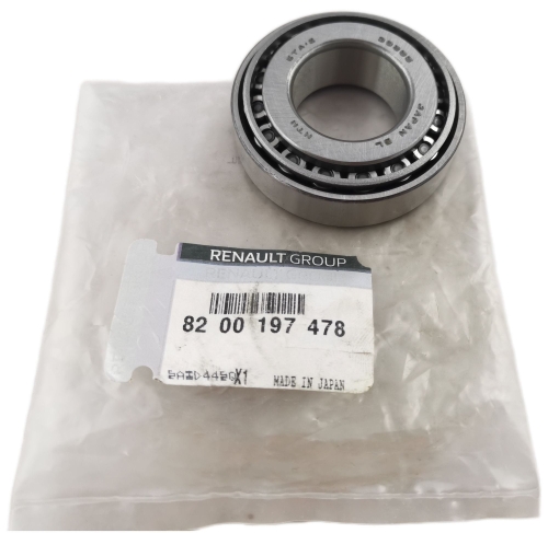 ŁOŻYSKO SKRZYNI BIEGÓW RENAULT 8200197478 25x52x16 ORYGINAŁ