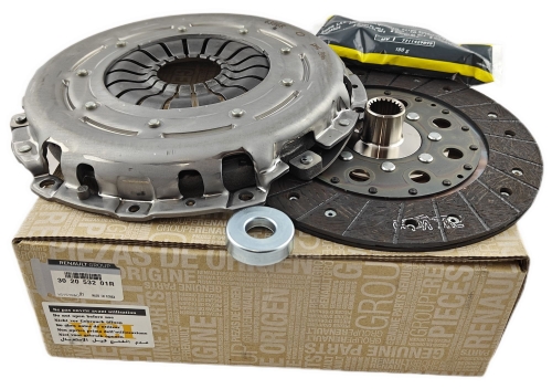SPRZĘGŁO KOMPLET RENAULT CLIO III LAGUNA III 2.0 16V 302053201R ORYGINAŁ