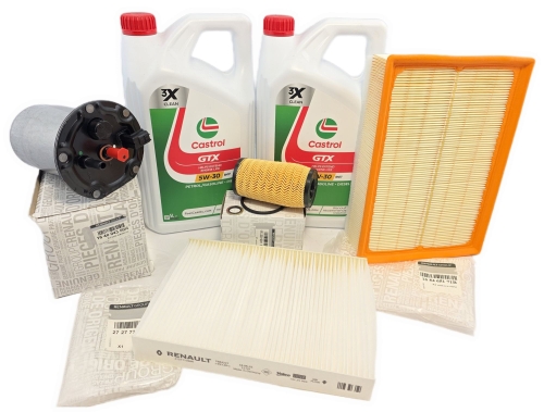 RENAULT MASTER IV 24- 2.0 BLUE DCI ZESTAW FILTRÓW OLEJ