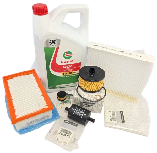 ZESTAW FILTRÓW OLEJ DACIA DUSTER II 1.0 TCE LPG ORYGINAŁ