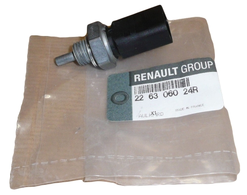 CZUJNIK TEMPERATURY PŁYNU RENAULT MEGANE II MODUS 226306024R ORYGINAŁ