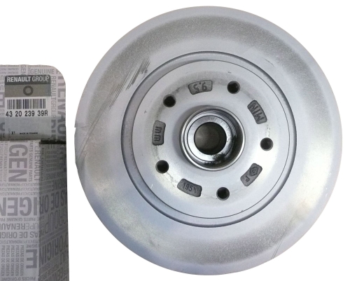 TARCZA HAMULCOWA RENAULT KANGOO II TYŁ 432023939R ORYGINAŁ