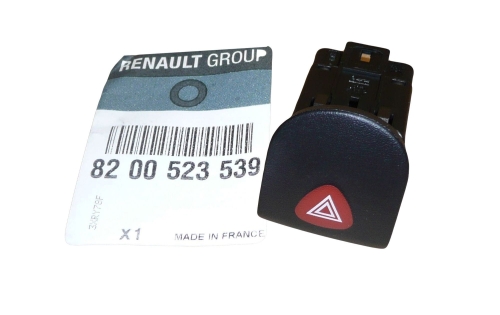 WŁĄCZNIK ŚWIATEŁ AWARYJNYCH RENAULT KANGOO II 252900266R ORYGINAŁ