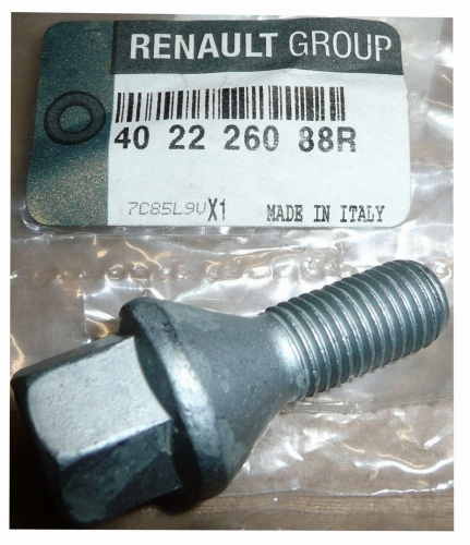 ŚRUBA KOŁA 16X1.5 RENAULT DACIA ORYGINAŁ 402226088R