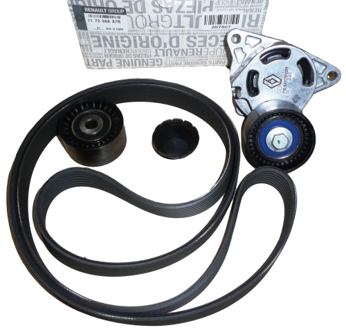 ZESTAW PASKA KLINOWEGO RENAULT TRAFIC II 2.5 DCI ORYGINAŁ 117206887R