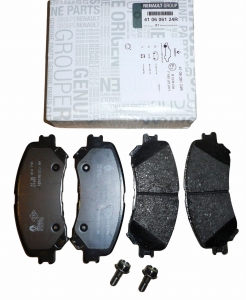 KLOCKI HAMULCOWE RENAULT ESPACE V 1.6 DCI TCE PRZÓD 410606124R ORYGINAŁ