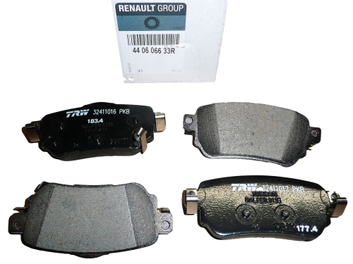 KLOCKI HAMULCOWE RENAULT KADJAR TYŁ 440606633R ORYGINAŁ