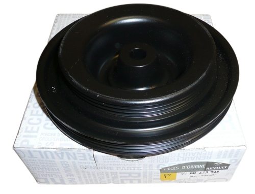 KOŁO PASOWE WAŁU RENAULT MEGANE 1.8 7700273925 ORYGINAŁ