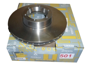 TARCZA HAMULCOWA RENAULT MASTER II PRZÓD 7700302128 ORYGINAŁ