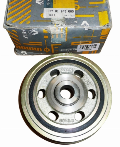 KOŁO PASOWE WAŁU KORBOWEGO RENAULT MASTER II 7701049685 ORYGINAŁ
