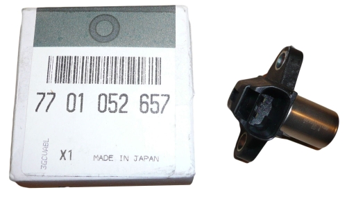 CZUJNIK POŁOŻENIA WAŁKA ROZRZĄDU RENAULT ESPACE IV 7701052657 ORYGINAŁ