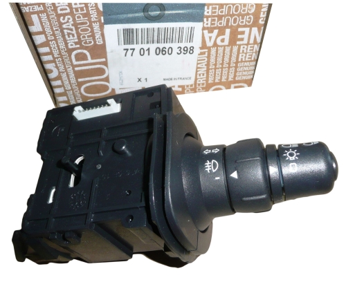PRZEŁĄCZNIK ŚWIATEŁ RENAULT SCENIC II 7701060398 ORYGINAŁ