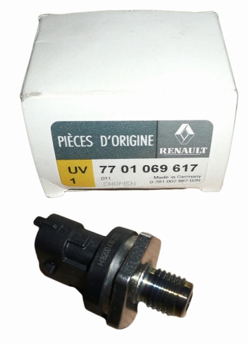 CZUJNIK CIŚNIENIA PALIWA RENAULT MASTER II 1.9 DCI 7701069617 ORYGINAŁ