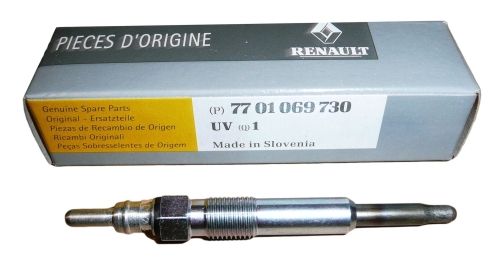 ŚWIECA ŻAROWA RENAULT KANGOO I LOGAN 1.5 DCI 7701069730 ORYGINAŁ