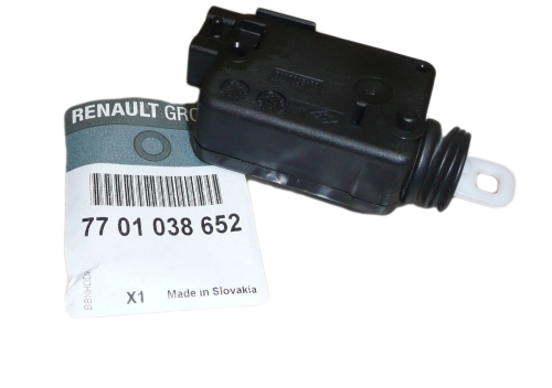 SIŁOWNIK CENTRALNEGO ZAMKA RENAULT 7701038652 ORYGINAŁ