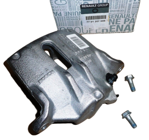 ZACISK HAMULCOWY RENAULT MEGANE II PRZÓD PRAWY 7701207686 ORYGINAŁ