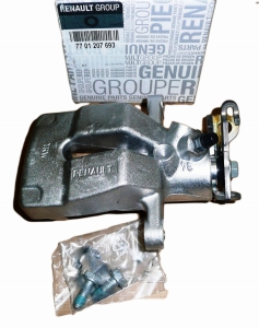 ZACISK HAMULCA RENAULT MEGANE II TYŁ LEWY 7701207693 ORYGINAŁ