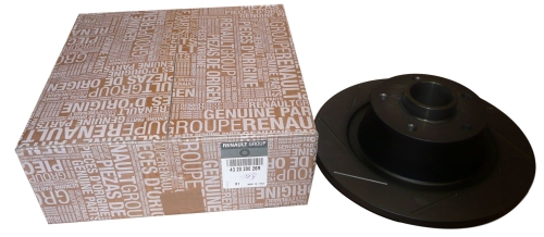 TARCZA HAMULCOWA RENAULT MEGANE III RS TYŁ 432020026R ORYGINAŁ