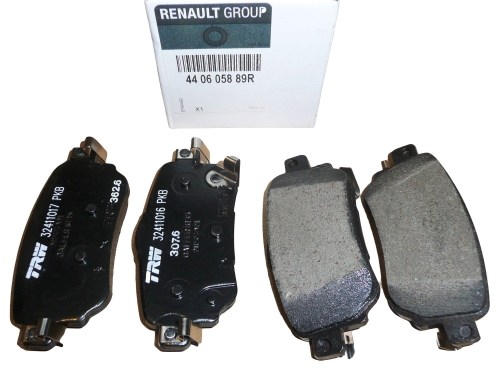KLOCKI HAMULCOWE RENAULT KADJAR TYŁ 440605889R ORYGINAŁ