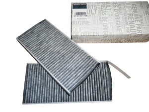 FILTR KABINOWY RENAULT LAGUNA III WĘGLOWY 272778773R ORYGINAŁ