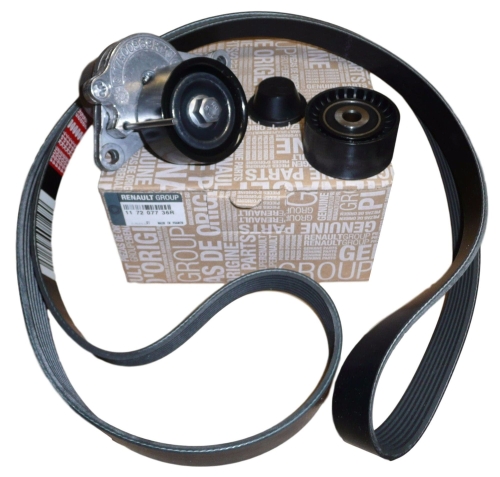 ZESTAW PASKA KLINOWEGO RENAULT MASTER III 2.3 DCI 117207736R ORYGINAŁ