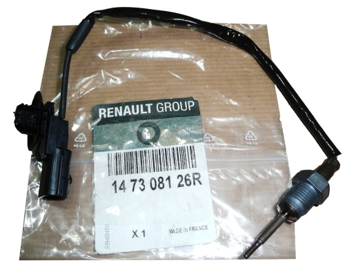 CZUJNIK TEMPERATURY SPALIN RENAULT MEGANE III 1.5 DCI ORYGINAŁ 147308126R