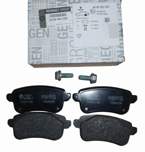 KLOCKI HAMULCOWE RENAULT ESPACE V MEGANE IV TYŁ 440608235R ORYGINAŁ