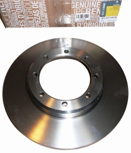 TARCZA HAMULCOWA RENAULT MASTER III TYŁ 432067943R ORYGINAŁ
