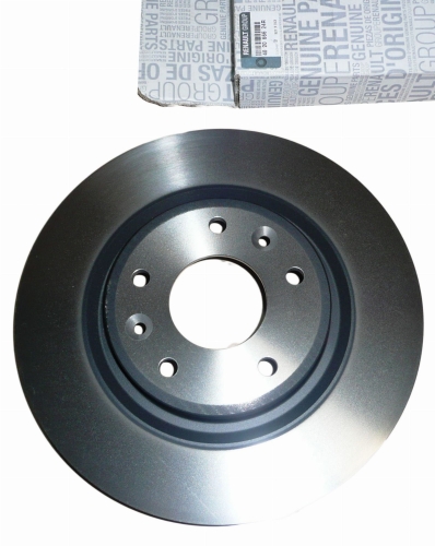 TARCZA HAMULCOWA RENAULT KADJAR PRZÓD 402066624R ORYGINAŁ