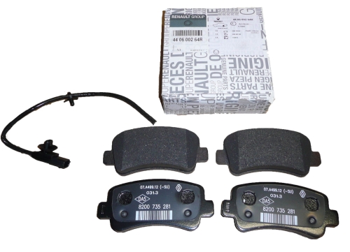 KLOCKI HAMULCOWE RENAULT MASTER III TYŁ 440600264R ORYGINAŁ