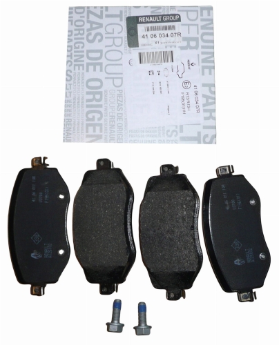 KLOCKI HAMULCOWE RENAULT MEGANE IV 16- PRZÓD 410603407R ORYGINAŁ