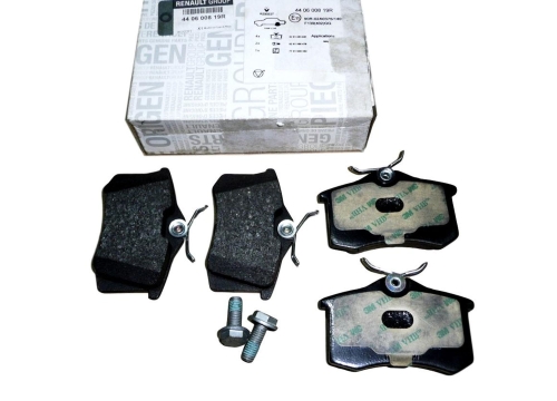 KLOCKI HAMULCOWE RENAULT MEGANE II III CLIO III TYŁ 440600819R ORYGINAŁ