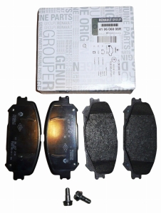 KLOCKI HAMULCOWE RENAULT ESPACE V MEGANE IV PRZÓD 410606808R ORYGINAŁ