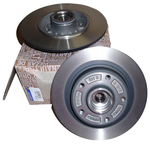 TARCZE HAMULCOWE KPL. RENAULT MEGANE III HB 432007595R ORYGINAŁ