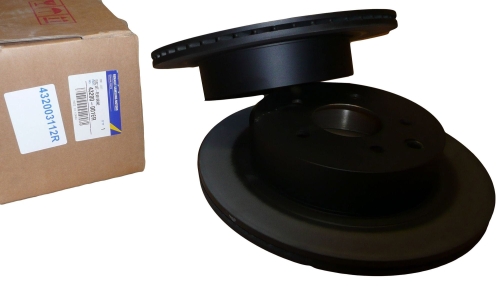 TARCZE HAMULCOWE KPL. RENAULT KOLEOS PRZÓD 432003112R ORYGINAŁ