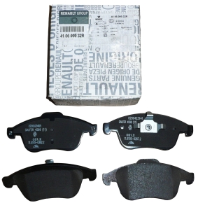 KLOCKI HAMULCOWE RENAULT LAGUNA III PRZÓD 410600032R ORYGINAŁ