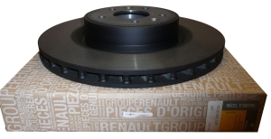 TARCZA HAMULCOWA RENAULT MEGANE III RS PRZÓD 402060012R ORYGINAŁ